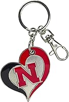 Vista 6 de aminco NCAA unisex-adulto Llavero de Corazón Espiral