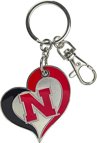 Vista 6 de aminco NCAA unisex-adulto Llavero de Corazón Espiral