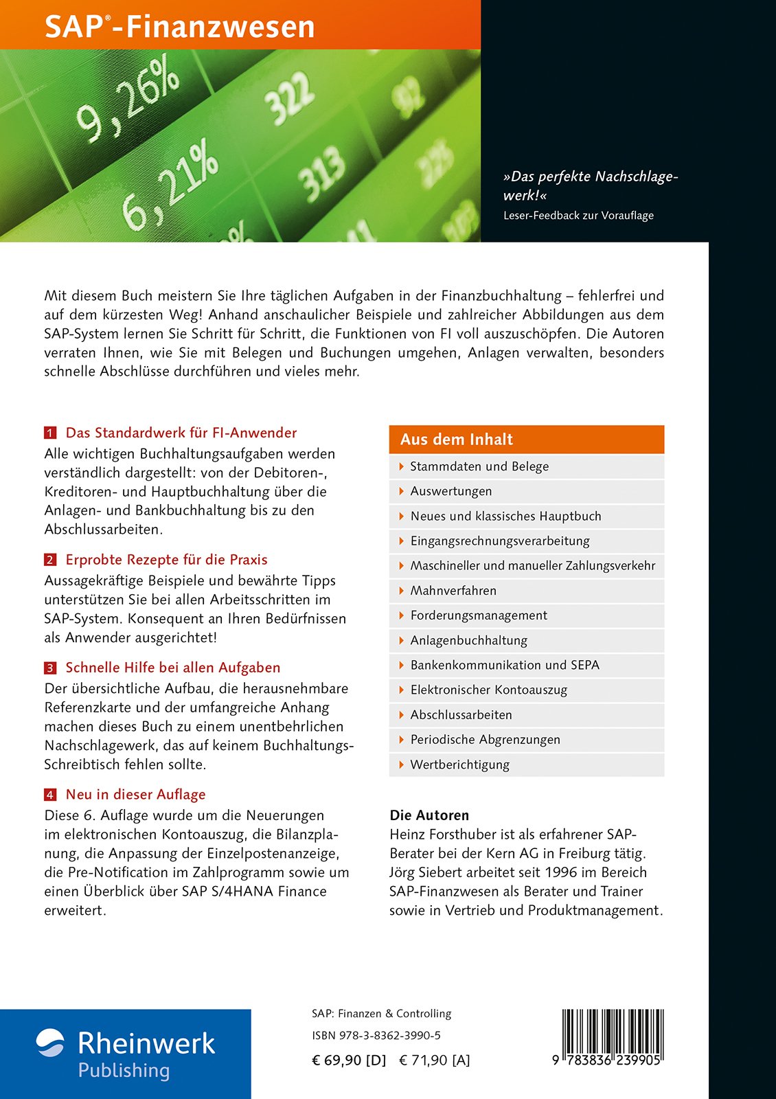 SAP-Finanzwesen: Das Praxishandbuch zu SAP FI (SAP PRESS)
