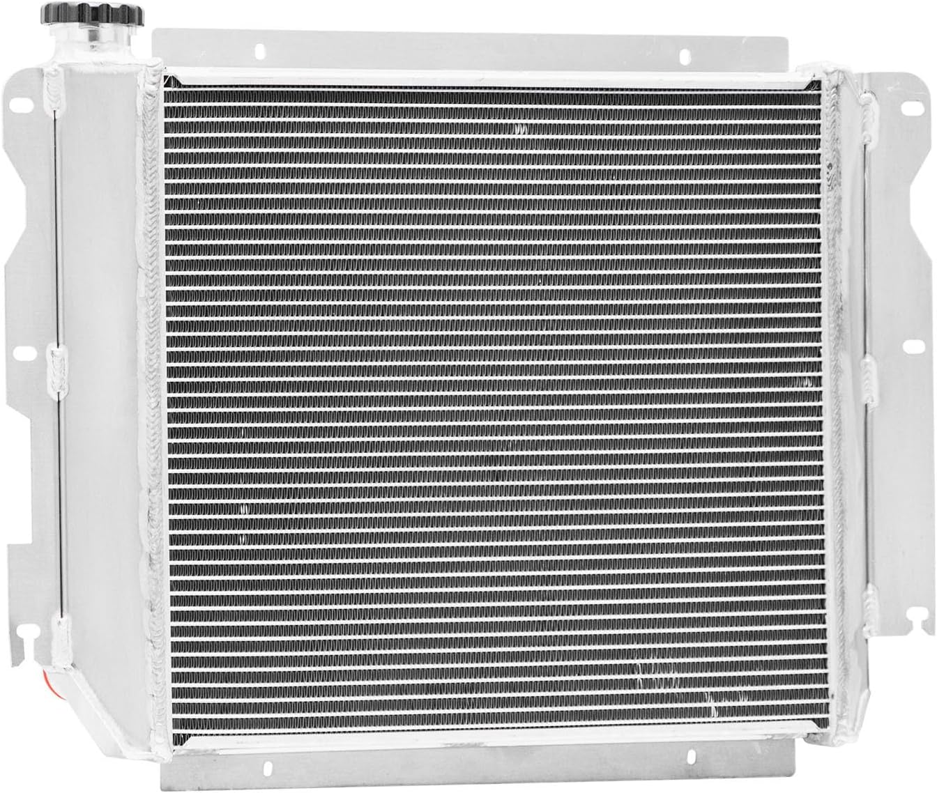 4 Row Aluminum Radiator for 1987-2006 Jeep Wrangler TJ 2.4 2.5 4.0 4.2 L4 L6 GAS Engine Radiators