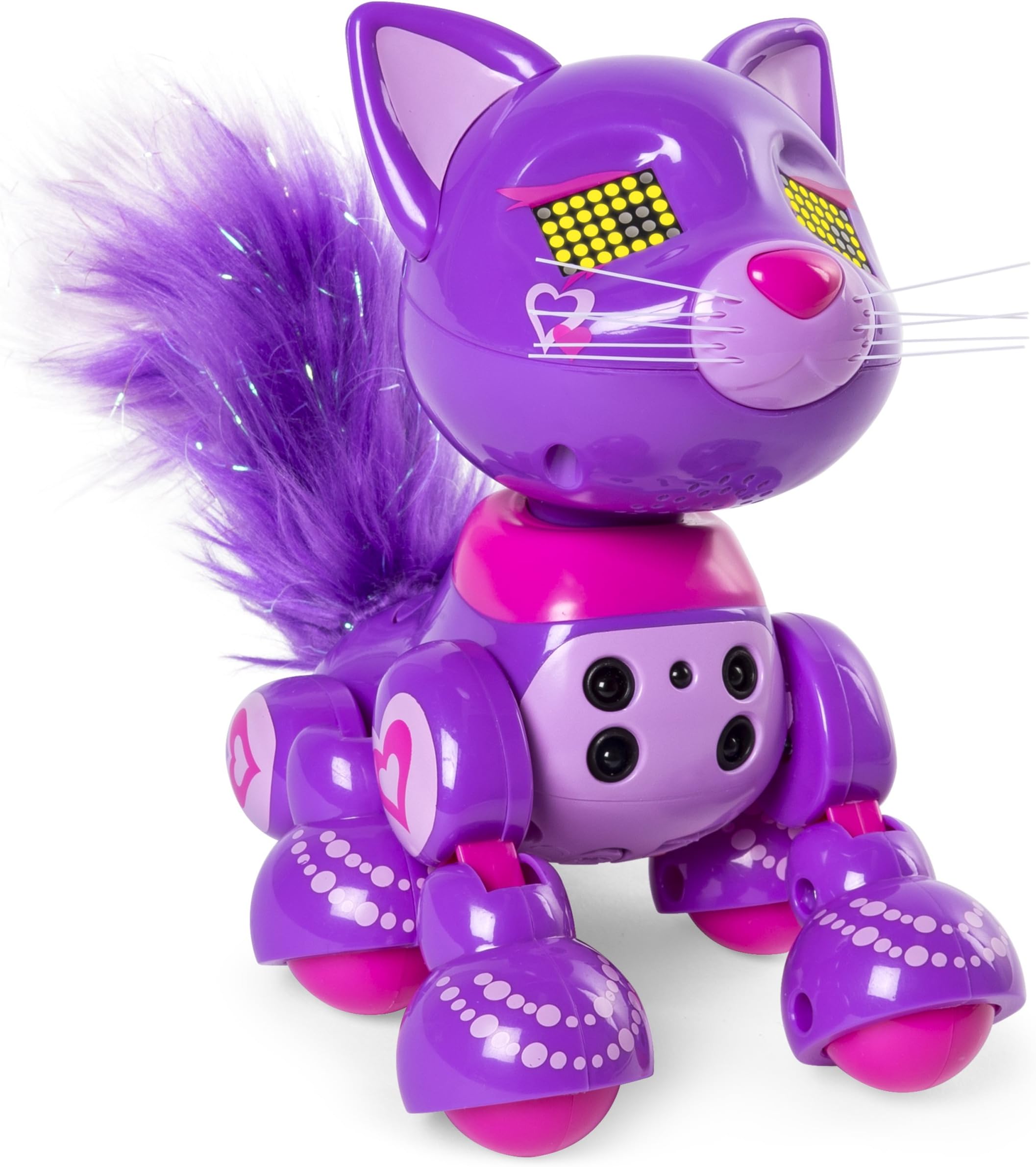 Zoomer Meowzies, Posh, Interactive Kitten with Lights, Sounds and Sensors