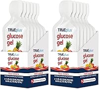 Vista 15 de TRUEplus Bolsa de gel de glucosa, sabor a ponche de frutas, 0.53 oz de carbohidratos de acción rápida, sin grasa, sin gluten, soporte rápido