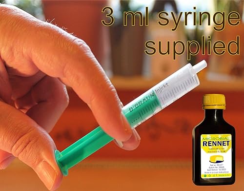 Miniatura 4 de Coagulante líquido microbiano RENNET 1.0 fl oz | añadir 0.1 fl oz por 5L de leche