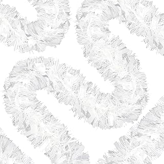 70 Ft Christmas Tinsel Garland Metallic Tinsel Twist Garland Glitter Chr...