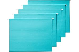 Amazon Basics Hanging File Folders: The Perfect Solution for Organized Document Storage