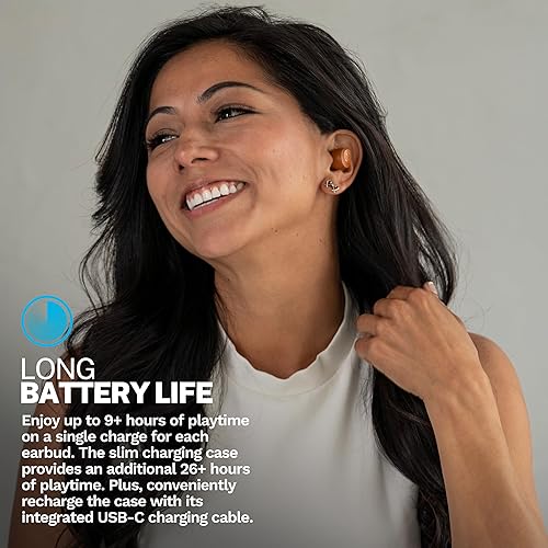 Miniatura 3 de JLab Go Air Pop+ Tones Auriculares inalámbricos verdaderos, auriculares intraurales, auriculares Bluetooth, auriculares de reproducción de 35 horas,