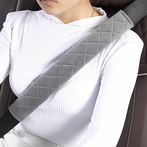Vista 8 de Funda para cinturón de seguridad, accesorios de automóvil, almohadillas para cinturón de seguridad de automóvil, fundas para cinturón de seguridad