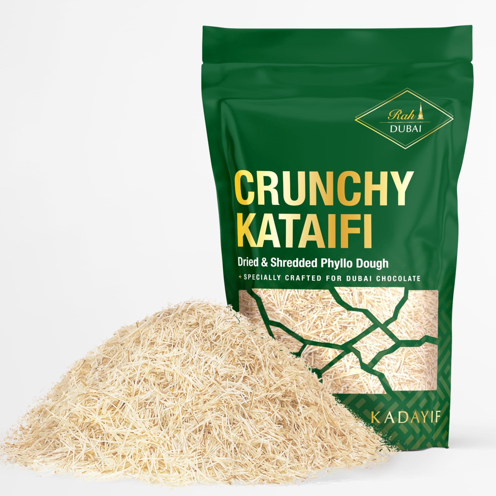 Amazon.com: Rah Kataifi Shredded Fillo Dough - Knafeh Shredded Phyllo ...