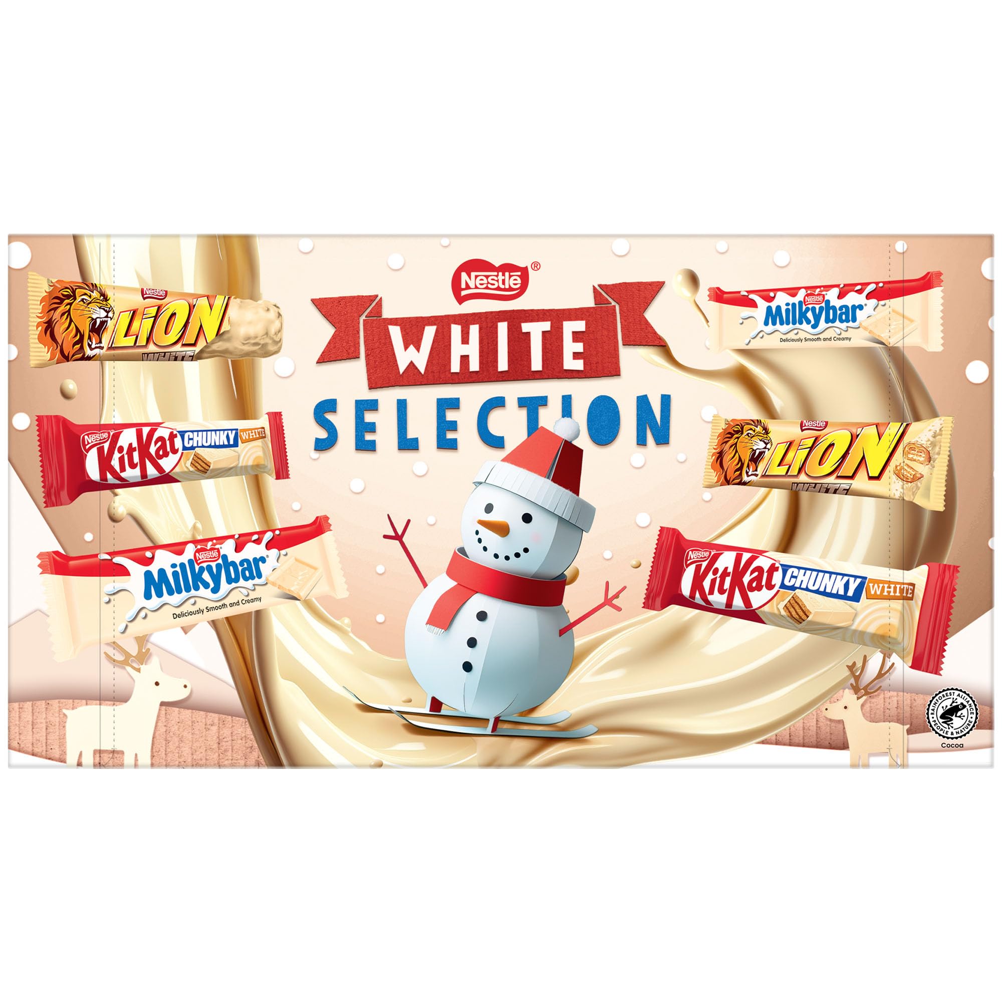 Smarties White Chocolate Giant Tube 120g