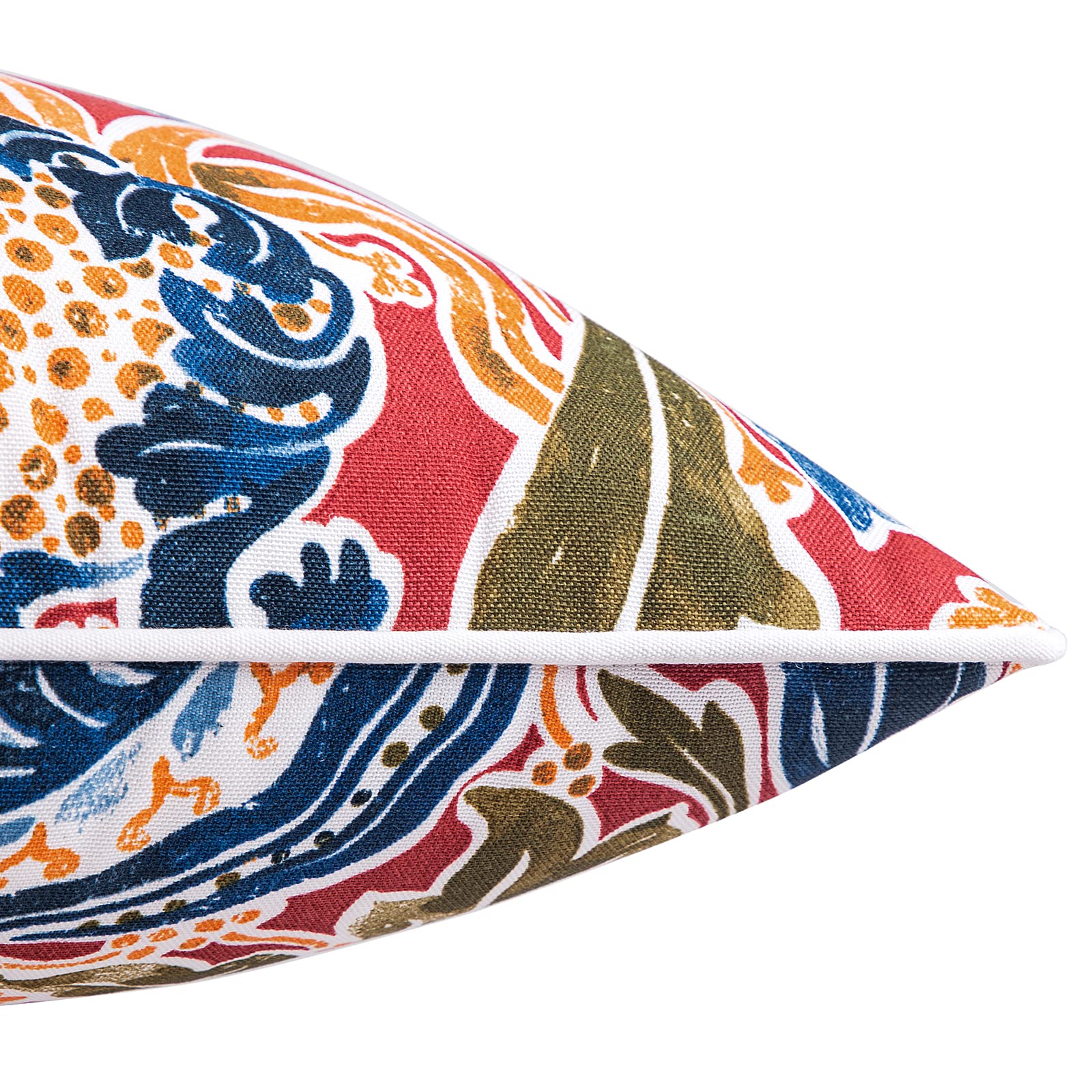 Red Outdoor Pillows - Colorful & Weather-Resistant -6 Red Outdoor Pillows - Colorful & Weather-Resistant -6