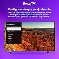 Vista 17 de Hisense Serie A4 32A4HNR - Smart Roku TV HD 720p de 32 pulgadas con compatibilidad Alexa - Audio Dolby, diseño de bisel delgado, Asistente de Google
