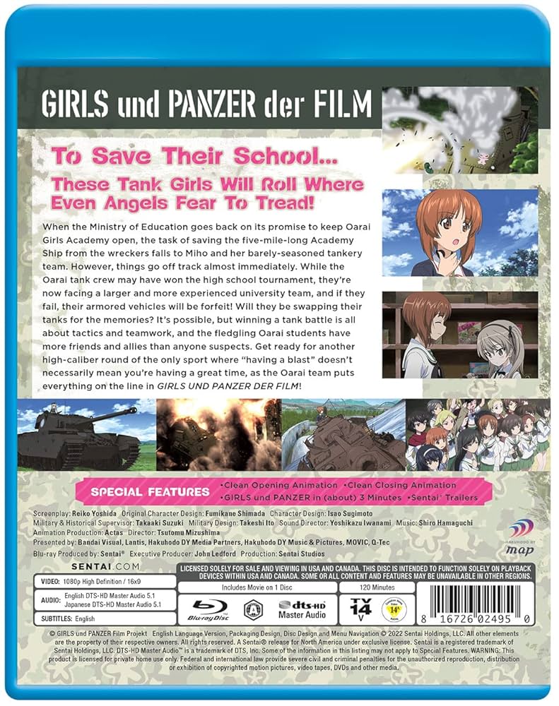 その他 Girls Und Panzer Der Film/ [Blu-ray] [Import] dwos6rj Girls Und Panzer Der Film [Region Free] [Blu-ray]: Amazon.ca