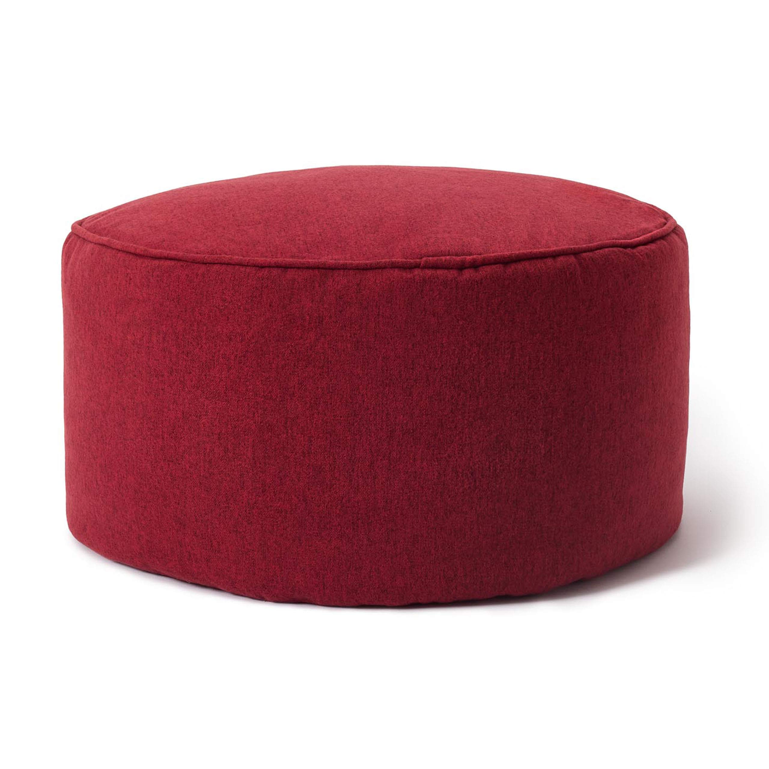 Lumaland Pouf Chaise Tabouret 25 x 45 cm pour enfants et adultes
