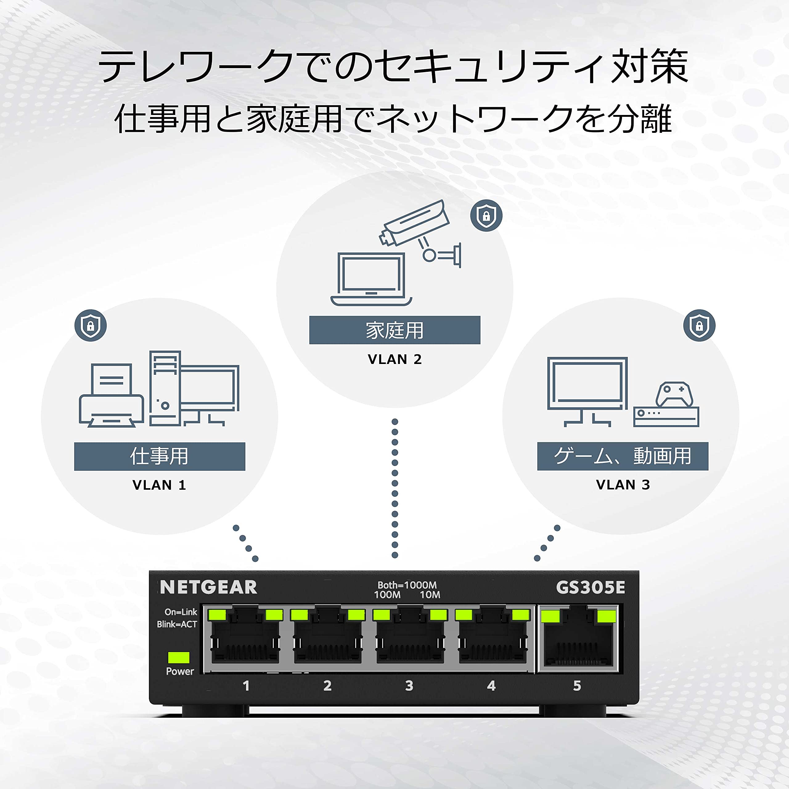 Amazon | 【正規品】 ネットギア NETGEAR スイッチングハブ 5ポート 1G