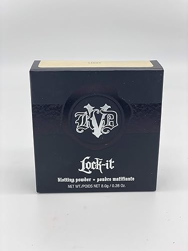 KVD Beauty Lock-It - Luz de polvo de acabado prensado matificante recargable