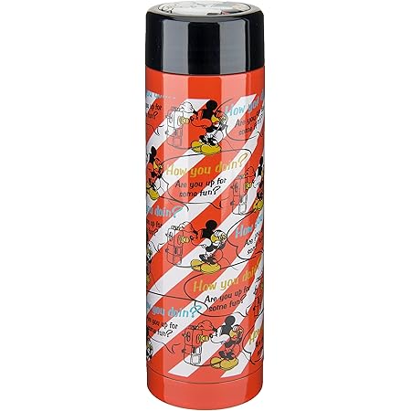 Amazon パール金属 ディズニー スリムパーソナルボトル 300 氷止め付 ミッキーマウス ご機嫌いかが 水筒 マグボトル オンライン通販
