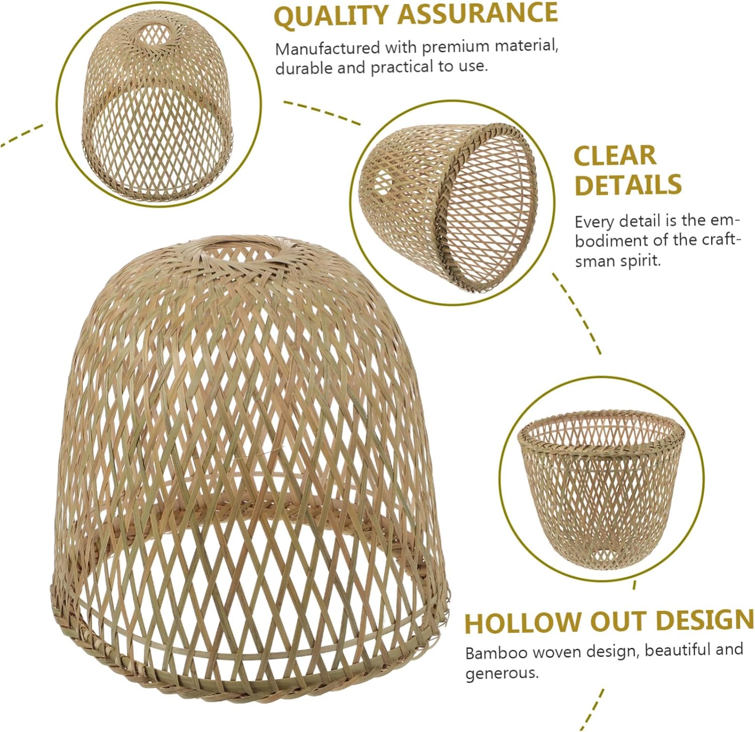 Boho Light Fixture for Hanging Lamp Rattan Lamp Shade for Pendant Light Fixtures for Kitchen Room Dining Room