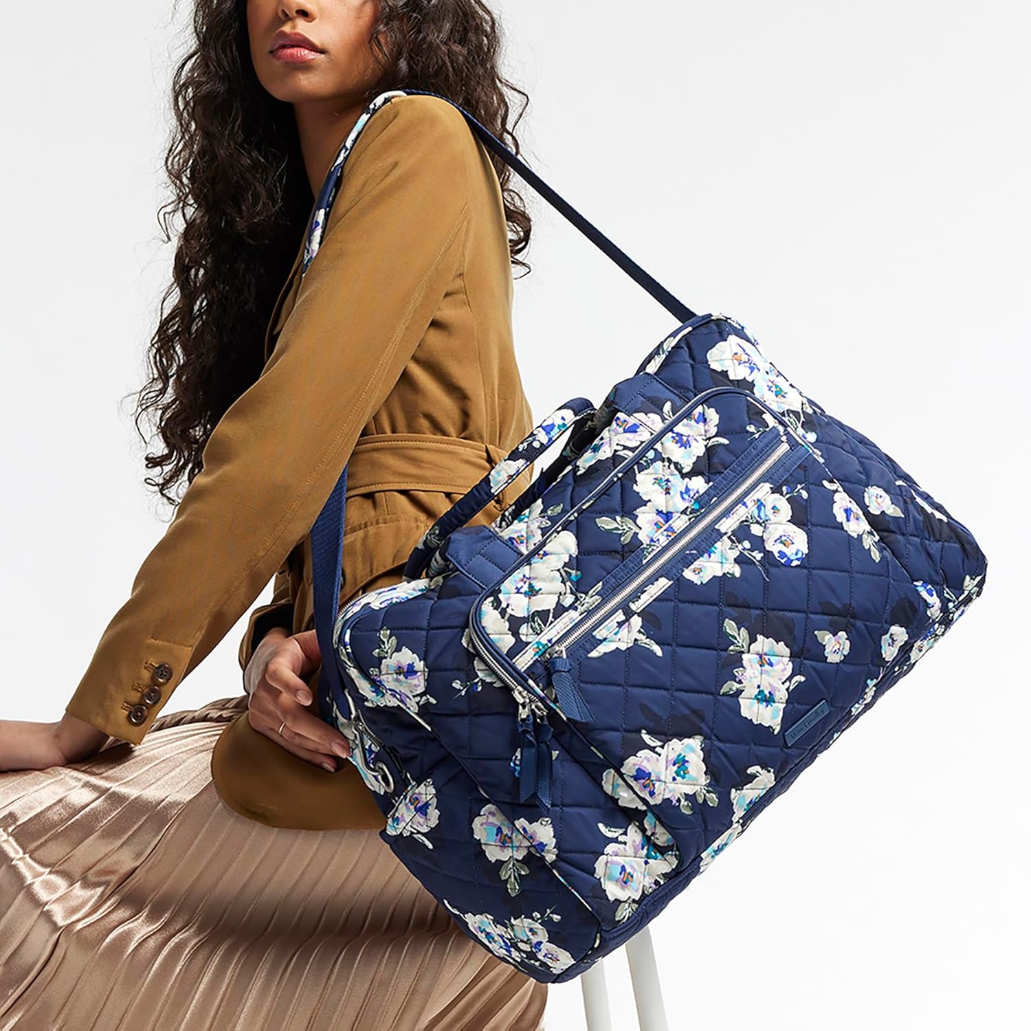 Women's Performance Twill Weekender Travel Bag - Image 11