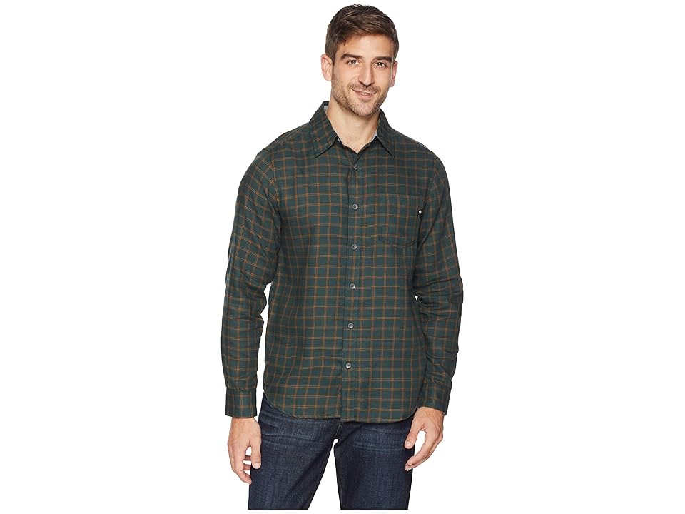

Marmot Fairfax Midweight Flannel Long Sleeve (Dark Spruce) Men's Long Sleeve Button Up