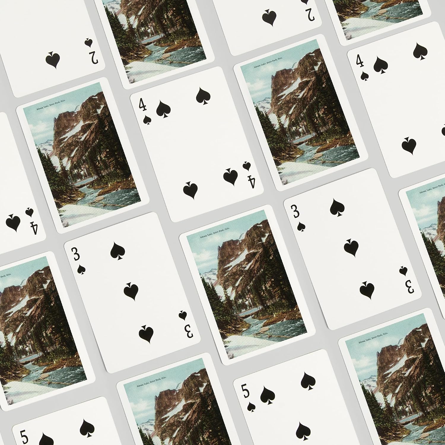 Lantern Press Rocky Mountain National Park, Colorado, View of Odessa Lake, Estes Park, 52 Playing Cards for Adults, Poker Size Card Deck