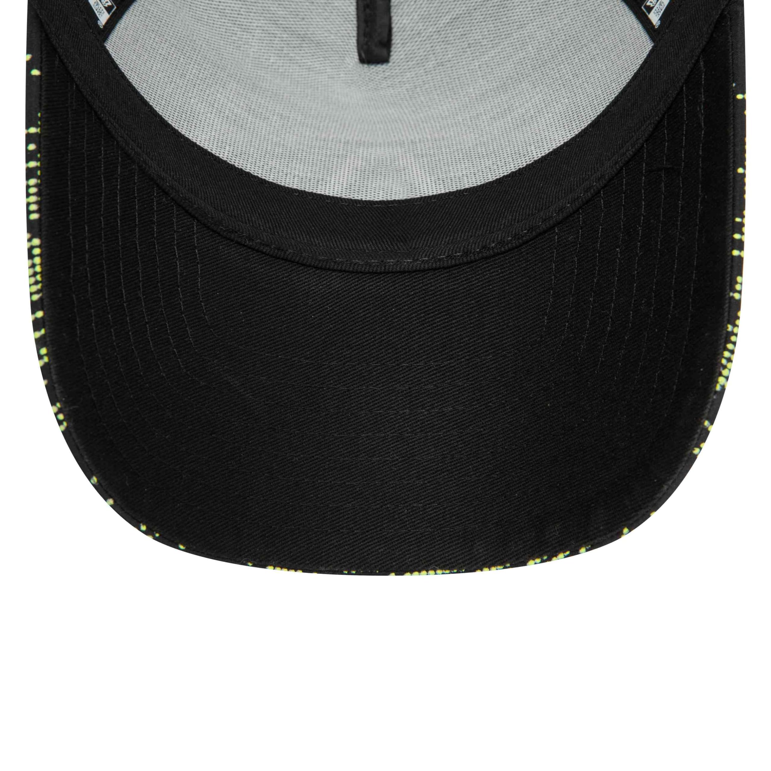 VR46 New ERA Spring 2024 Cap, Hombre, Negro, Talla única