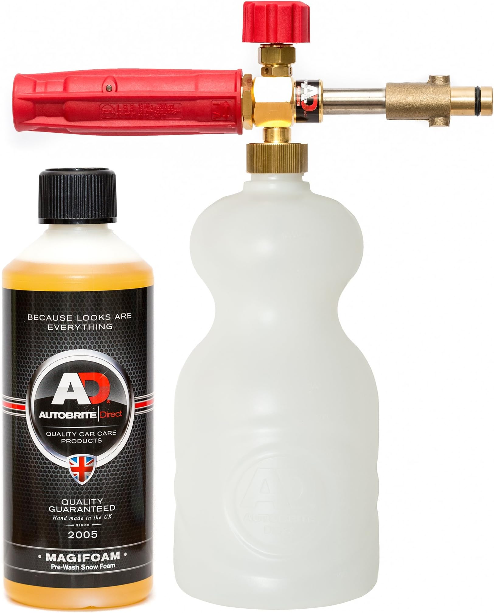 Snow Foam Lance Nilfisk Pro Connector with 500ml of Magifoam - By Autobrite Direct