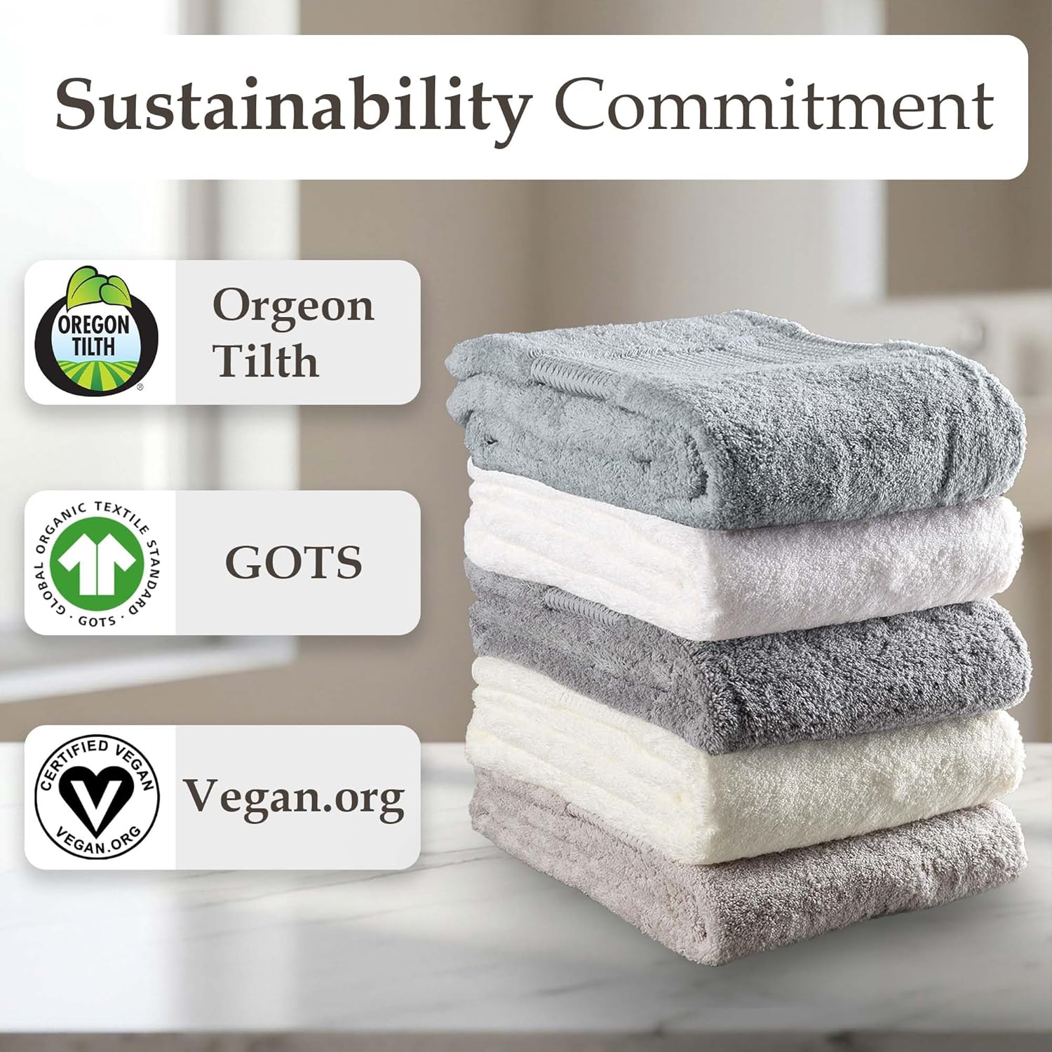 Delilah Home Turkish Cotton Bath Towels - Soft and Absorbent, 100% Organic, 700 GSM Thick Weave, Gentle for Sensitive Skin - 2 Pieces Hand Towel Set 16x30 Inches - Mineral Green