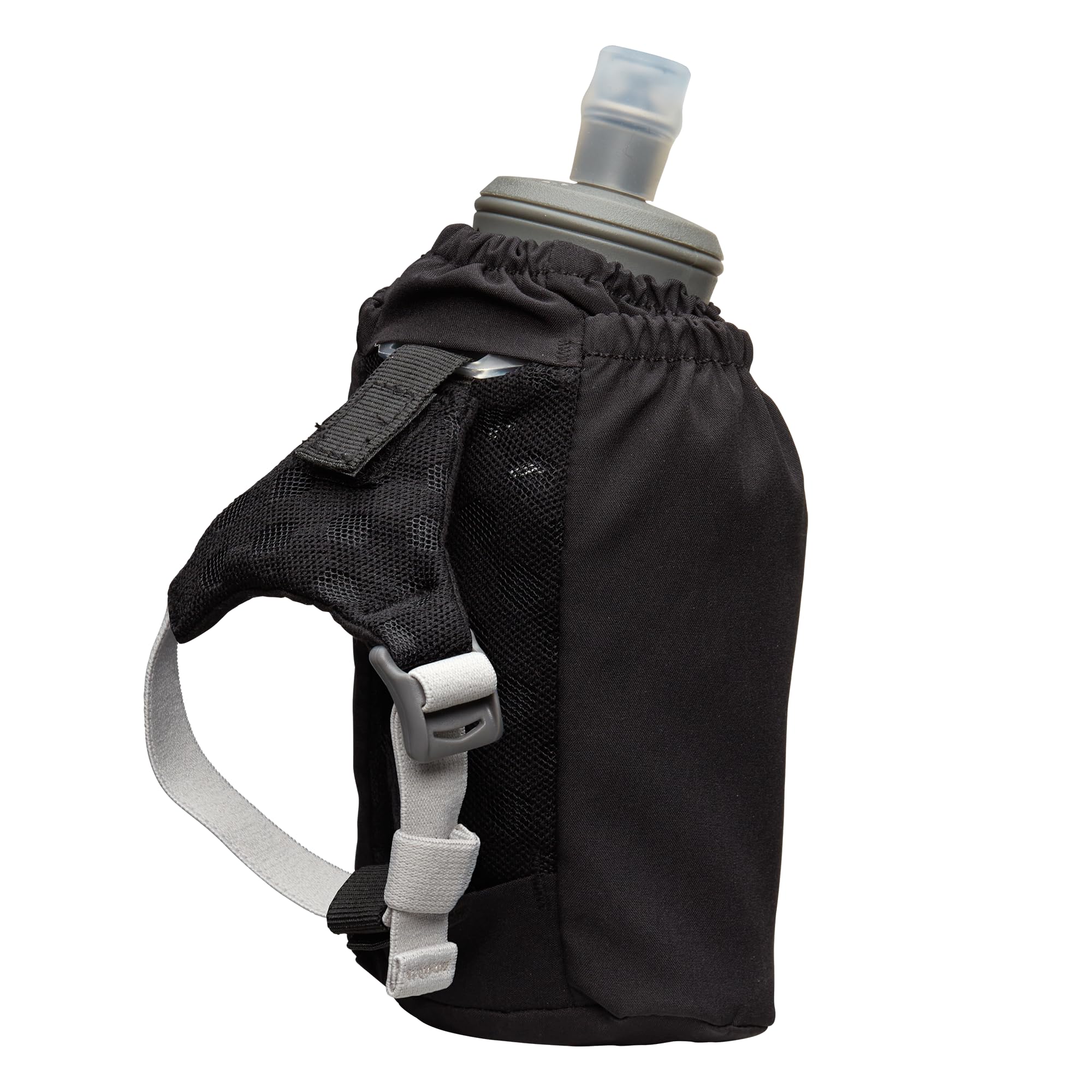 Nathan - Bouteille souple Pinnacle, 532 ml, noir/argenté réfléchissant OSFM