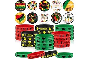 Deekin Juneteenth Party Favors: Vibrant Accessories for a Meaningful Celebration