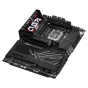 ASUS ROG Maximus Z890 Hero Intel Z890 LGA 1851 ATX Motherboard, Advanced AI PC-Ready, 22+2+1+2 Stages, DDR5, WiFi 7, 3X PCIe 5.0 M.2, Thunderbolt 4, USB Type-C, AI Overclocking/Cooling/Networking