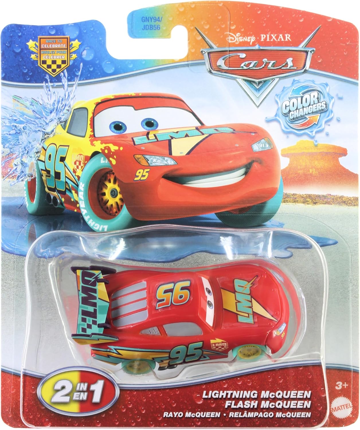 Disney Cars 2026 Color Changers Race to Celebrate Lightning McQueen