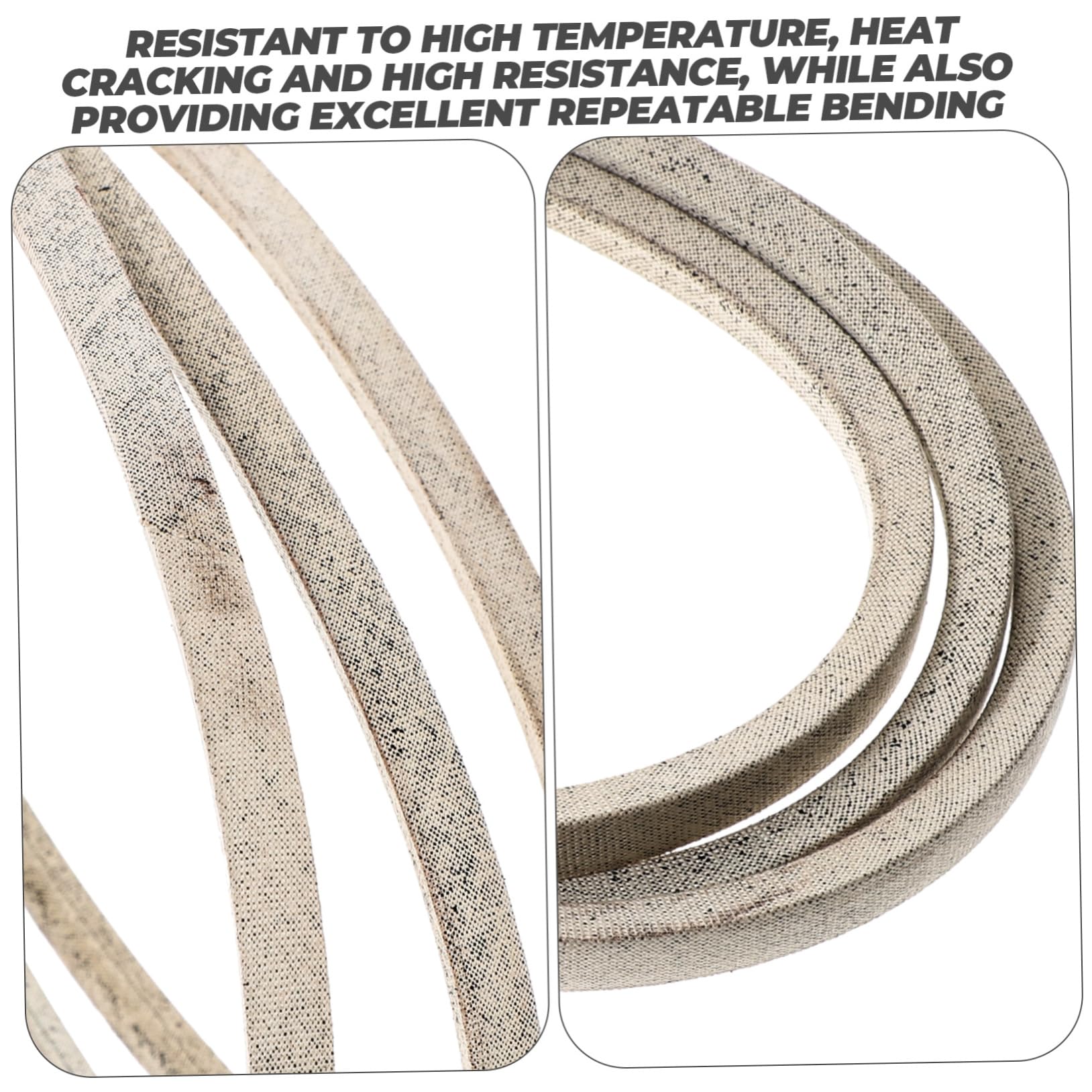 Cinghia di Trasmissione per Tosaerba 954-04060 Aramide | 0, 5x96, 5 Pollici, Sostituzione Accessorio per Taglio Esterno, Alta Resistenza e Termoresistente