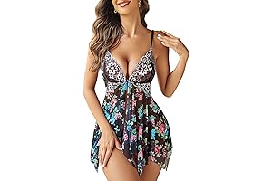 Women's Enchanting Floral Lace Lingerie - Enchanting evenings in Exquisite Elegance