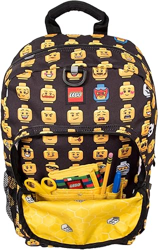 Miniatura 4 de LEGO Mochila clásica Heritage para niños, Minifigura, Mochila Heritage Classic