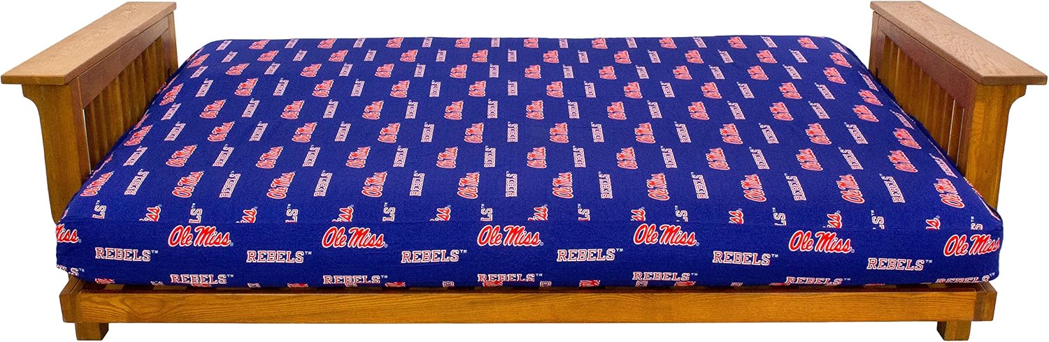 College Covers Mississippi Rebels Futon Lounge Cover, Full