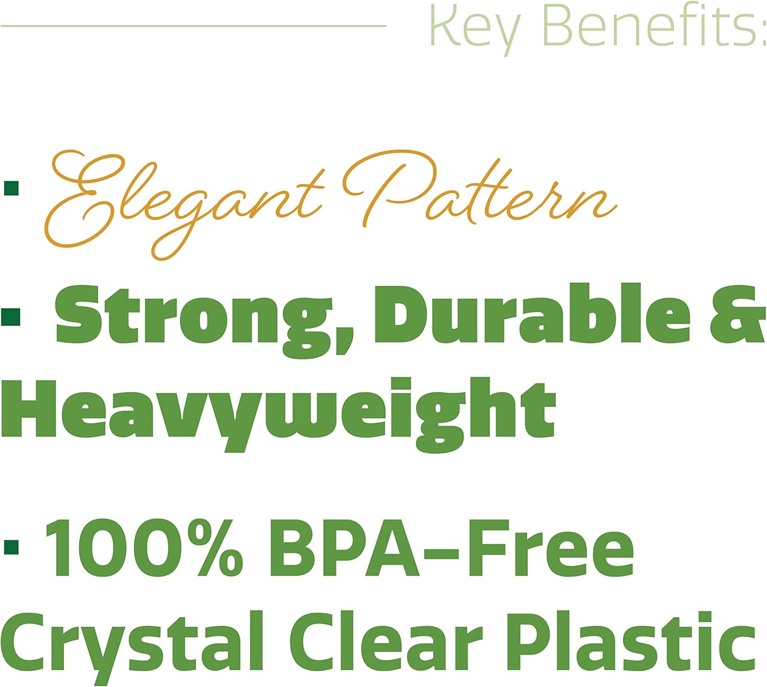 [100 Pack] Heavyweight Disposable Clear Plastic Soup Spoons - Engraved Design : Health & Household