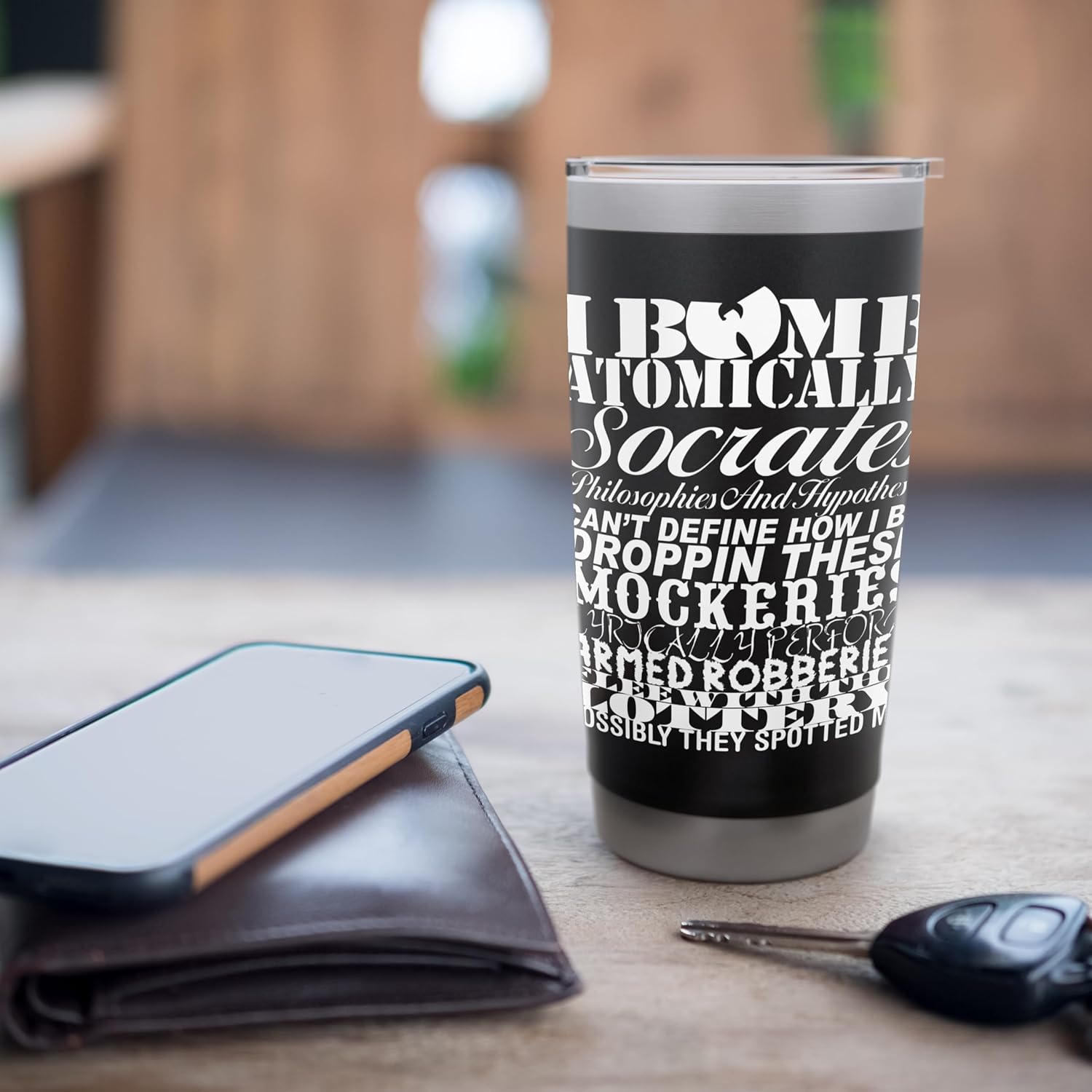 Wu-Tang Triumph Stainless Steel Insulated Tumbler - Image 7