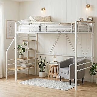 ロフトベッド セミダブル 階段付き パイ