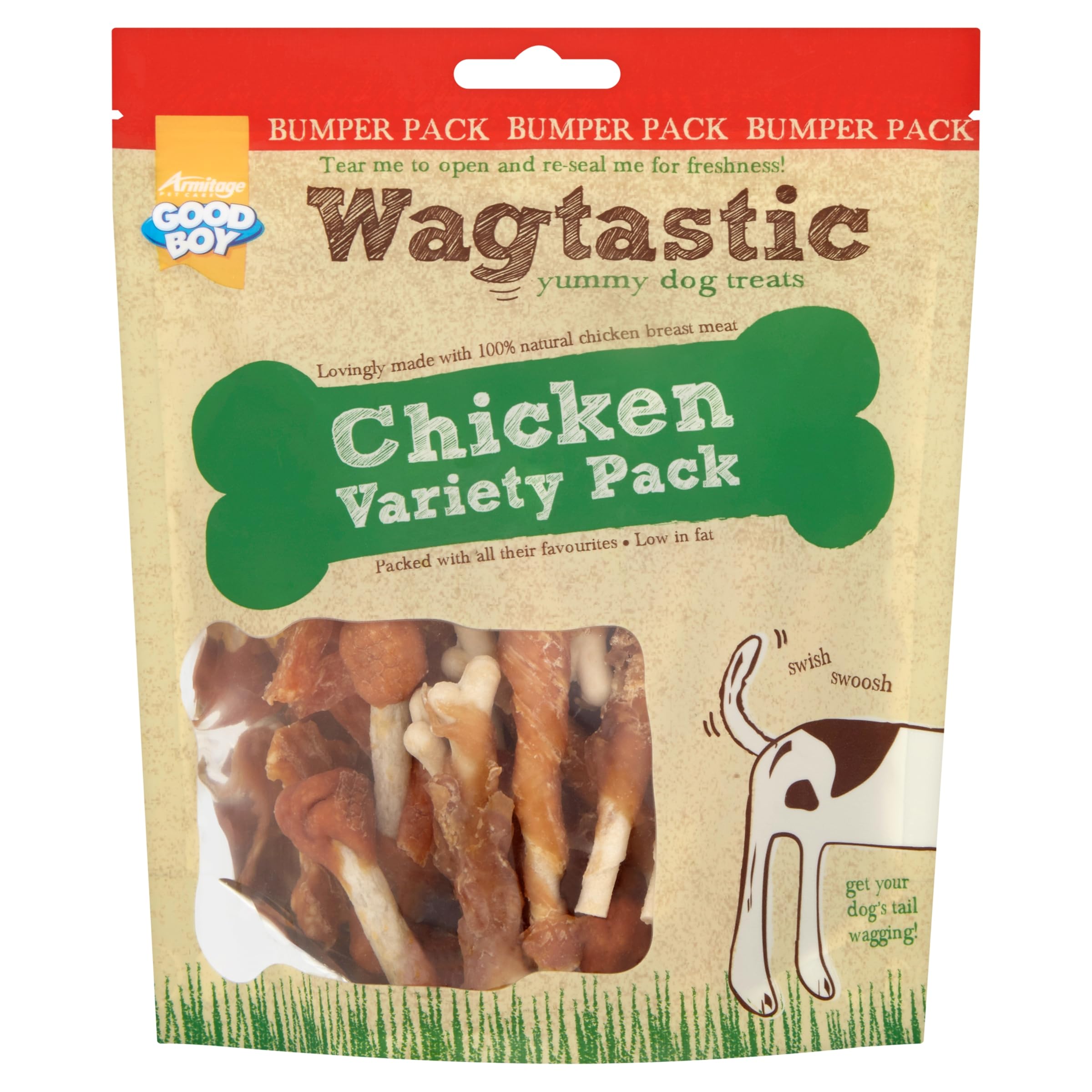 CHICKEN VARIETY PACK 320G