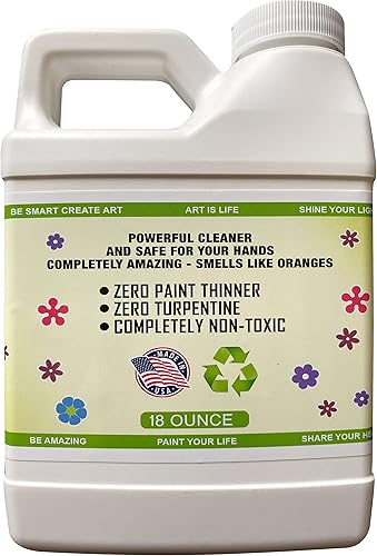 Miniatura 13 de Green Piece Limpiador de pinceles (paquete de 3 – 4 onzas cada uno, tamaño de viaje) fabricado en Estados Unidos