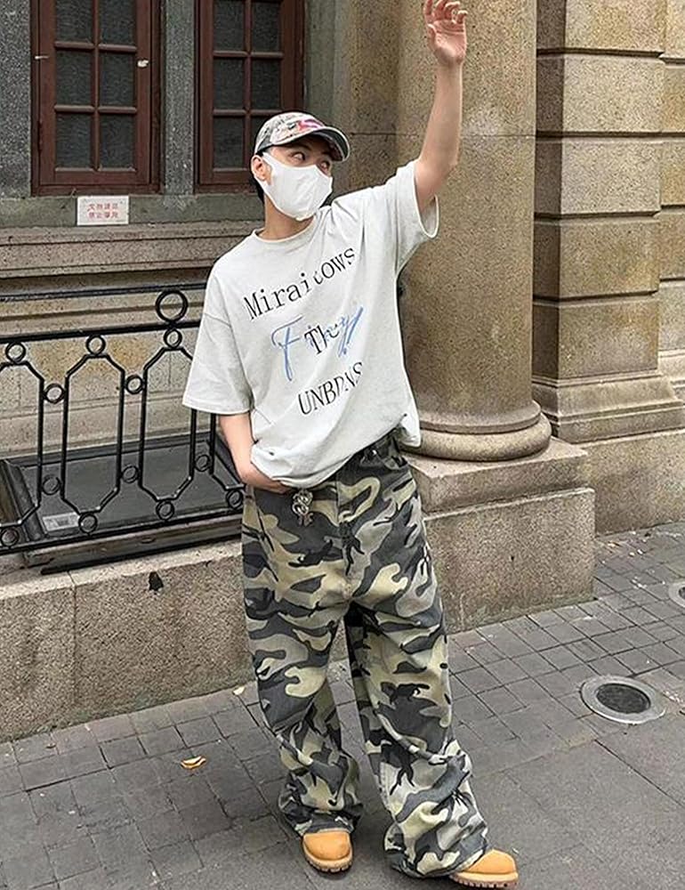 かつき着用 playhour Camo Baggy Pants DIGITAL かつき着用 playhour Camo Baggy Pants DIGITAL かつき着用