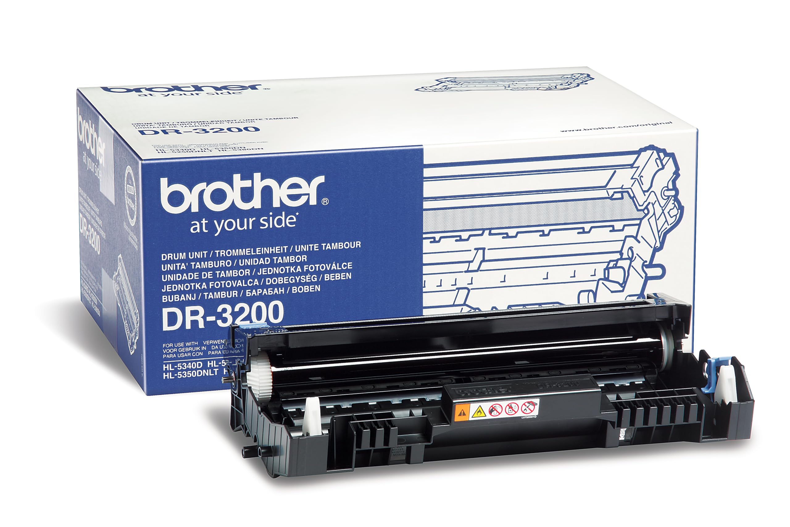 Brother DR3200 Trommel (25000 Seiten) für DCP-8085DN/HL-5340D/5350DN/5350DNLT/5370DW/5380DN/MFC-8880DN/8890DW