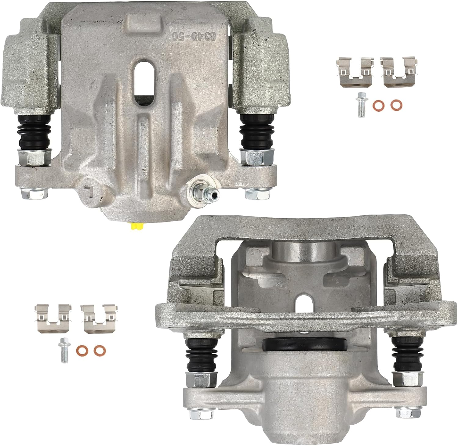 ECCPP Disc Brake Calipers Assembly 19B3225 19B3224 Replacement For 2006-2009 For Subaru For Legacy,2006-2009 For Subaru For Outback - Rear Left and Right