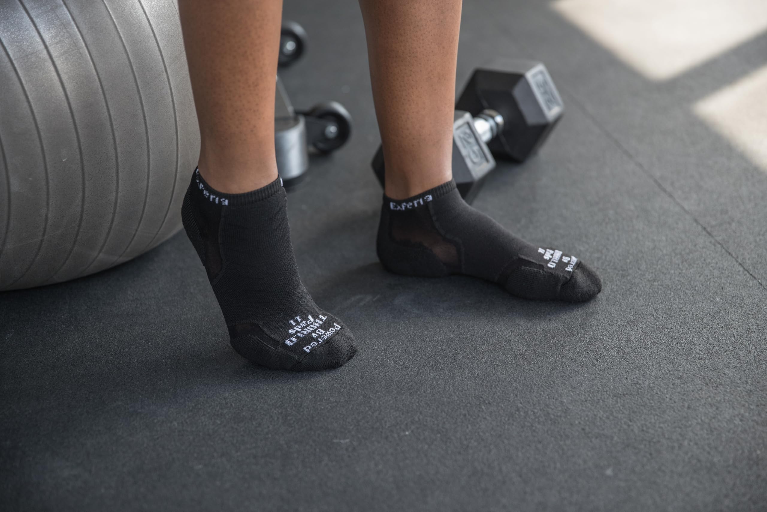 Thorlos Experia Padded Low Cut Running Socks Calzini da Corsa (Pacco da 3) Unisex-Adulto