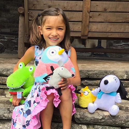 Miniatura 5 de YOTTOY Colección contemporánea | Par de juguetes de peluche suaves número uno de Sam y Chick – 8 y 4 pulgadas