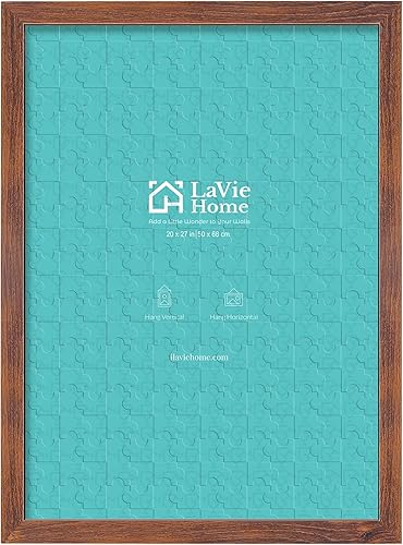 Vista 291 de LaVie Home - Portarretratos de 18 x 24 pulgadas, fotos de 16 x 20 pulgadas con paspartú, de 18 x 24 pulgadas sin paspartú, plexiglás pulido, Negro