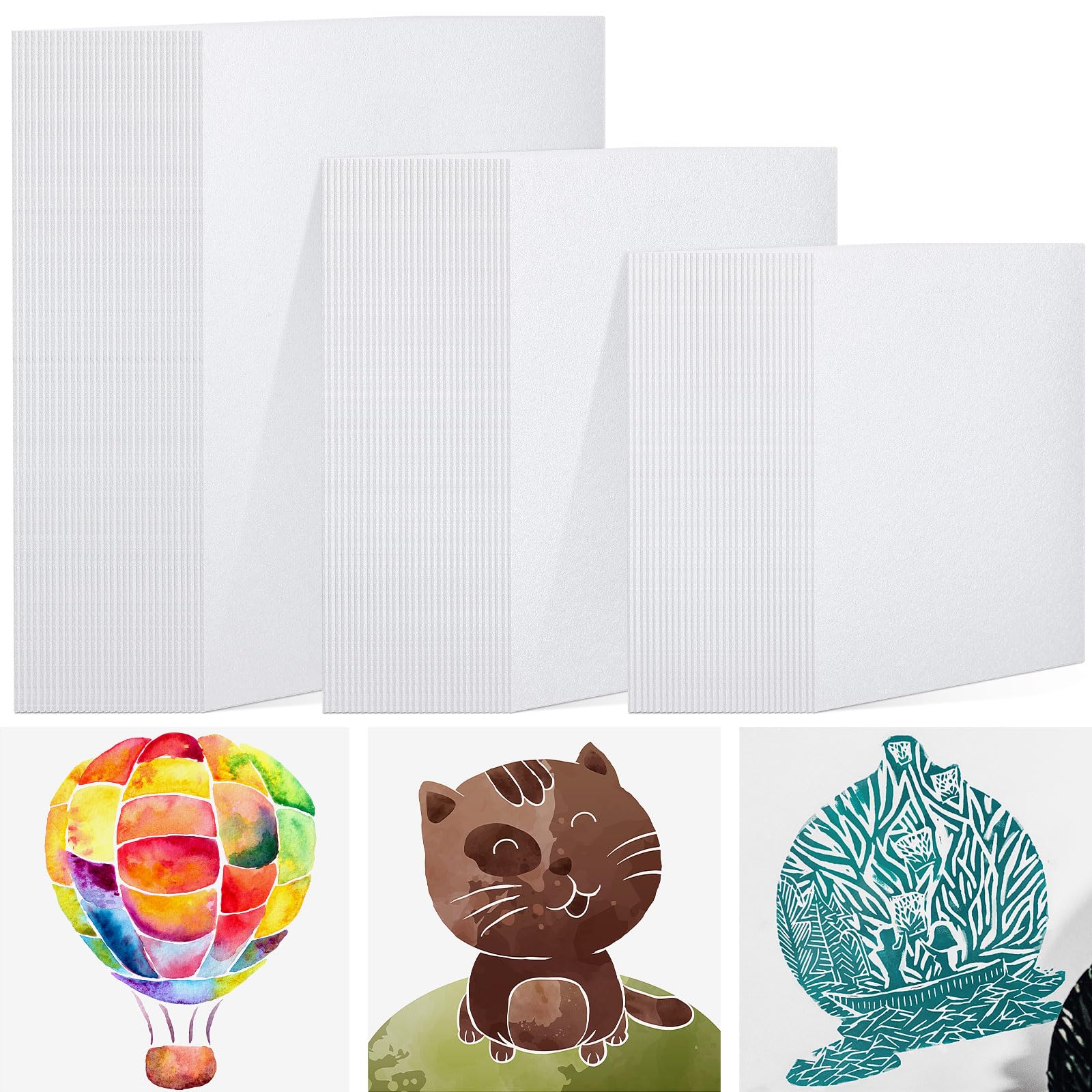 Plaques d'impression en mousse pour scrapbooking et timbres faits main