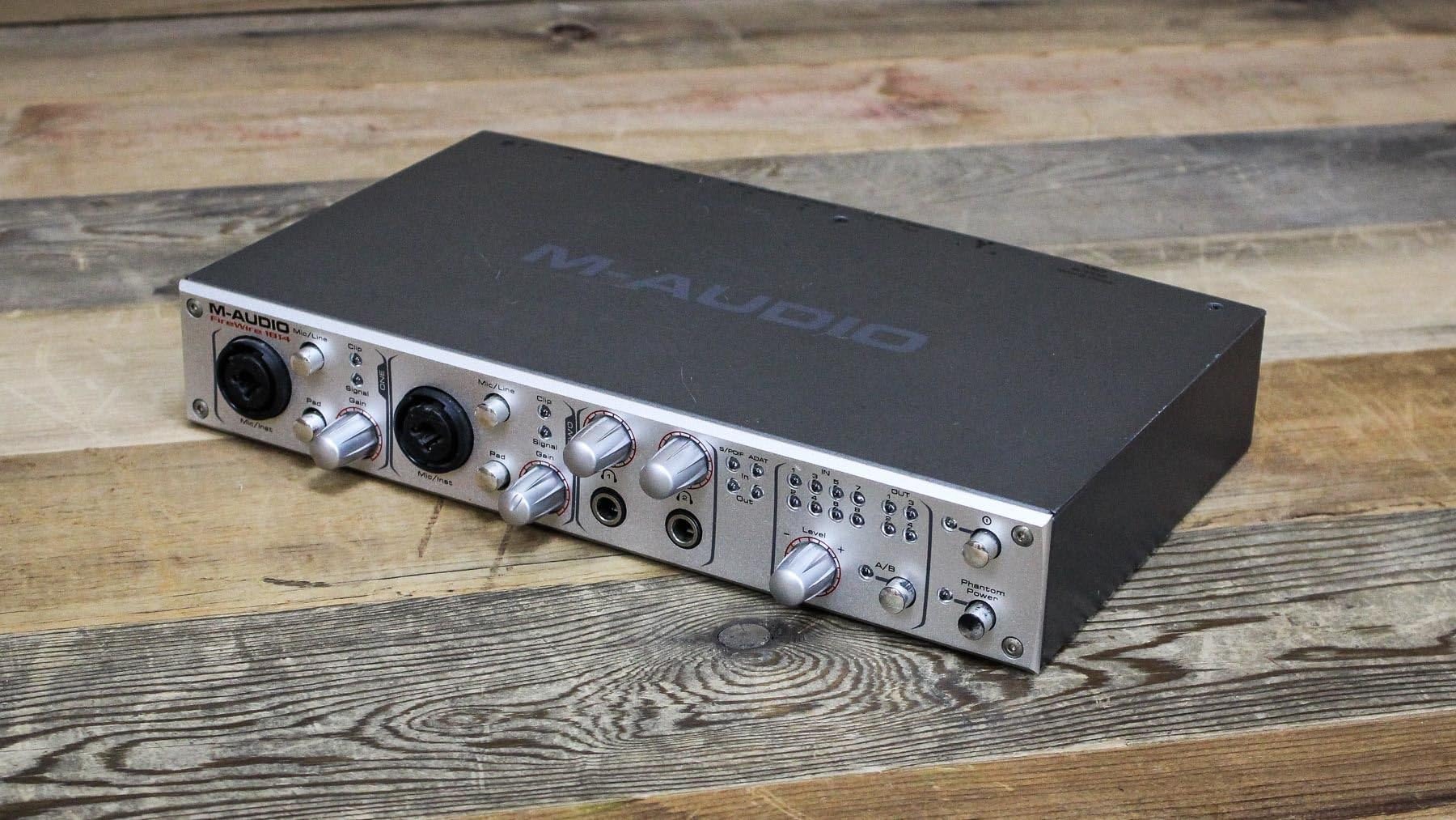 M-Audio FireWire 1814 - Sound card - 24-bit - 192 kHz - IEEE 1394 (FireWire)