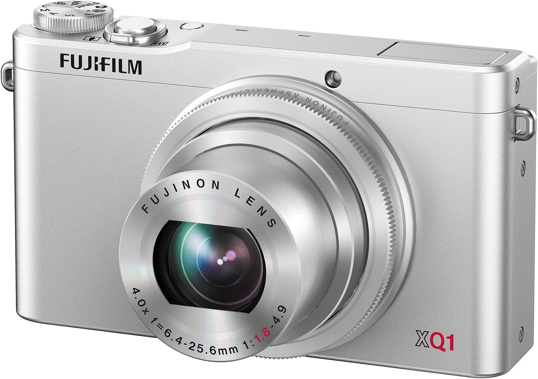 Fujifilm XQ1 12MP Digital Camera with 3.0-Inch LCD (Silver)