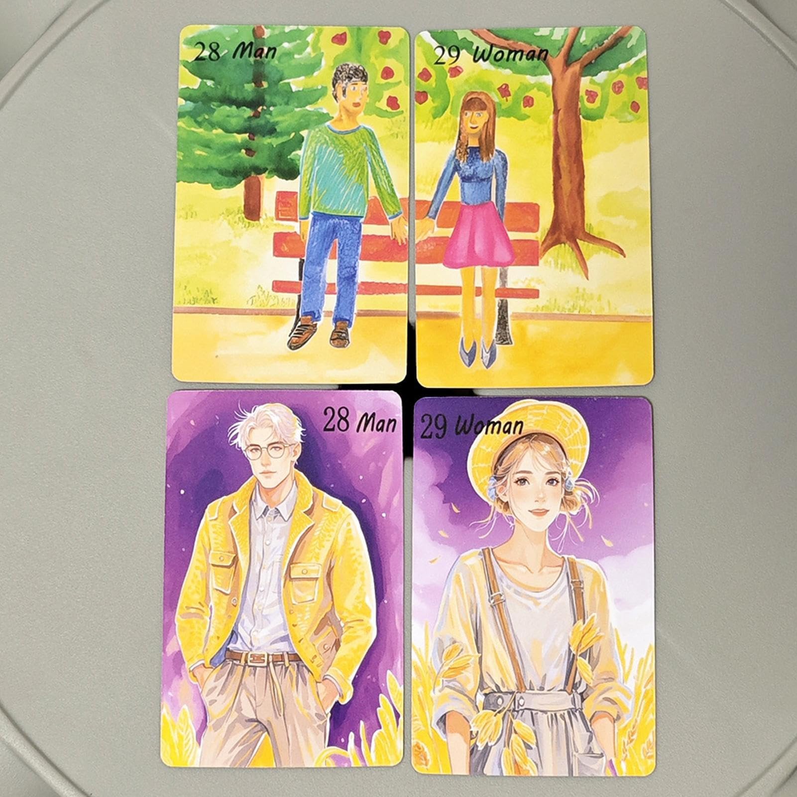 Carte Per Principianti Accessorio Per Giochi Da Tavolo In Stile | Giochi Di Carte In Carta Per Serate Familiari Per Uomini Ragazzi Ragazze Giovani Adolescenti Moglie Marito Figlio Figlia